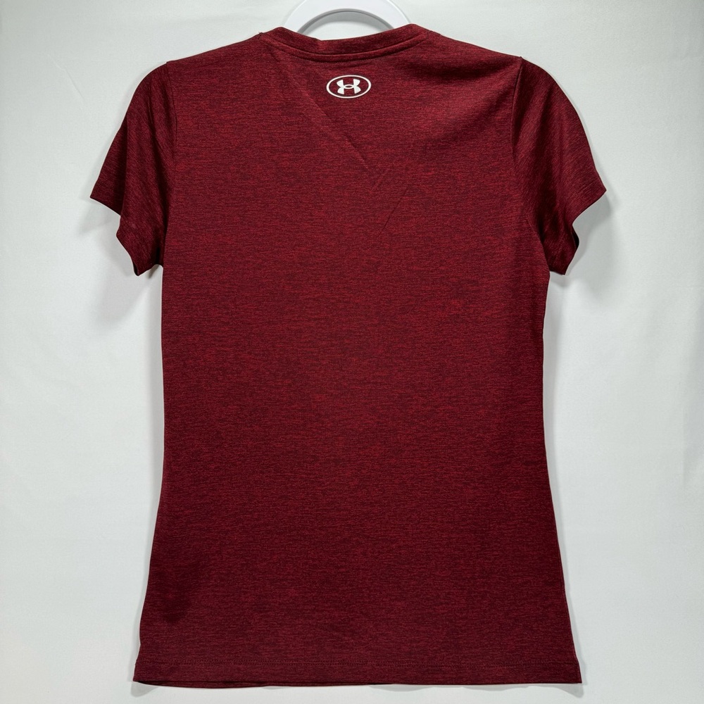 NWT New Under Armour Women's V-Neck Jersey Tech Twist XS Shirt Top Exercise - Picture 4 of 4